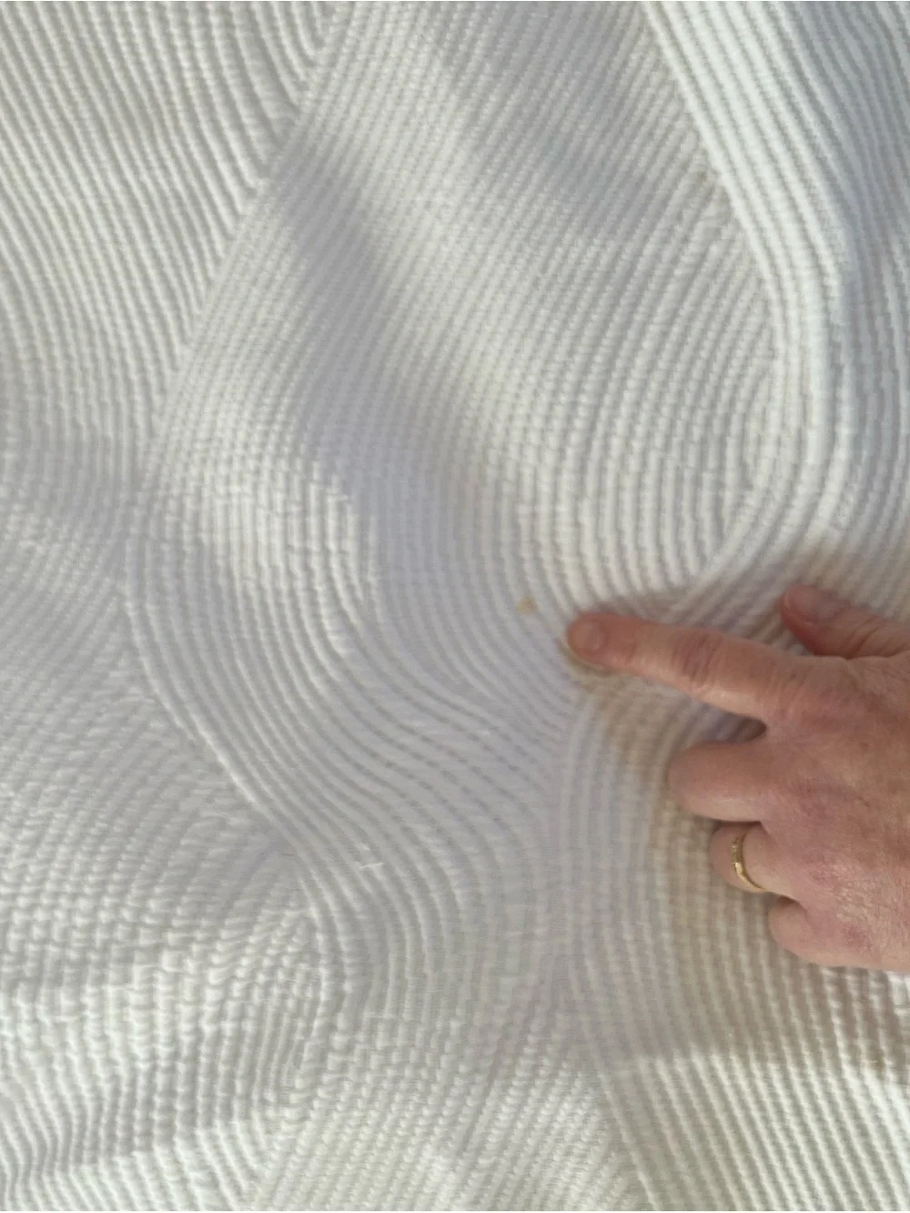 West Elm white queen